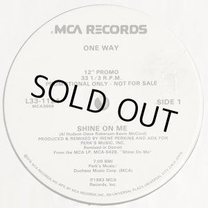 画像: One Way - Shine On Me  12"