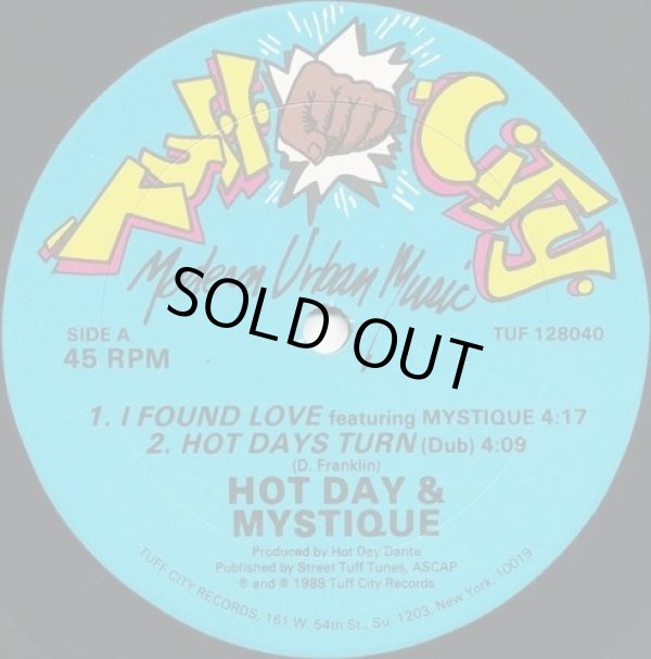 画像1: Hot Day & Mystique - I Found Love  12"  