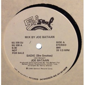 画像: Joe Bataan (Feat : Jocelyn Brown) - Sadie (She Smokes)  12" 