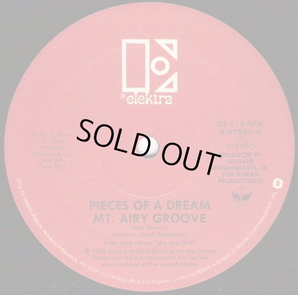 画像1: Pieces Of A Dream - Mt. Airy Groove (Rap Vers/Inst Vers)  12"