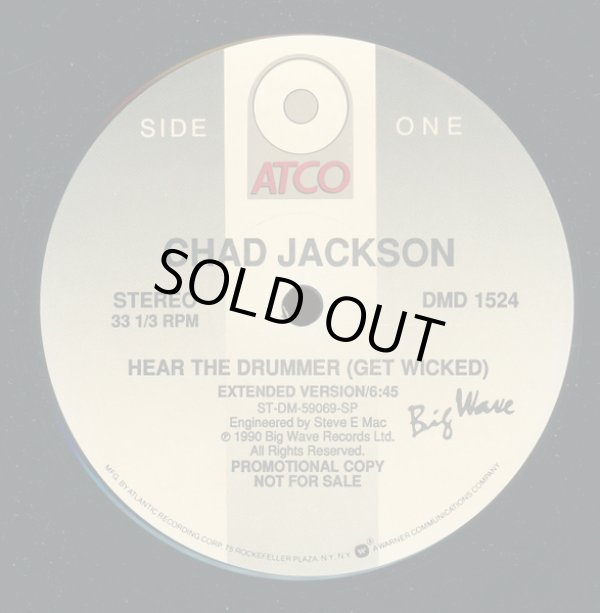 画像1: Chad Jackson - Hear The Drummer (Get Wicked)  12" 