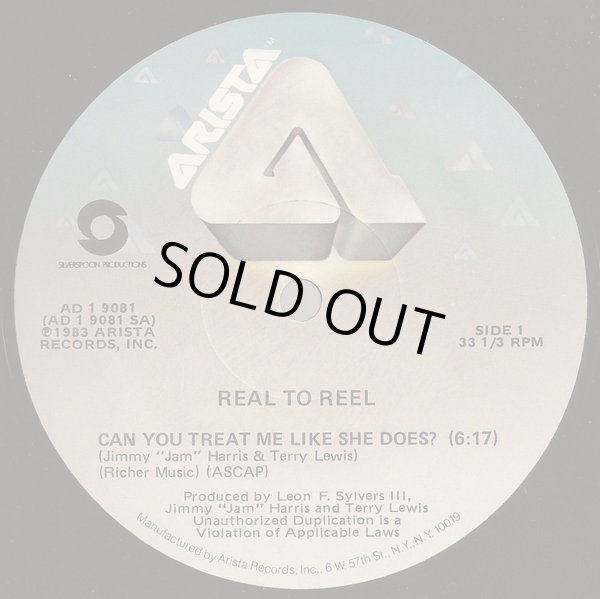 画像1: Real To Reel - Can You Treat Me Like She Does/Candy  12"