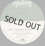 画像: Fatback - Take It Any Way You Want It 12"