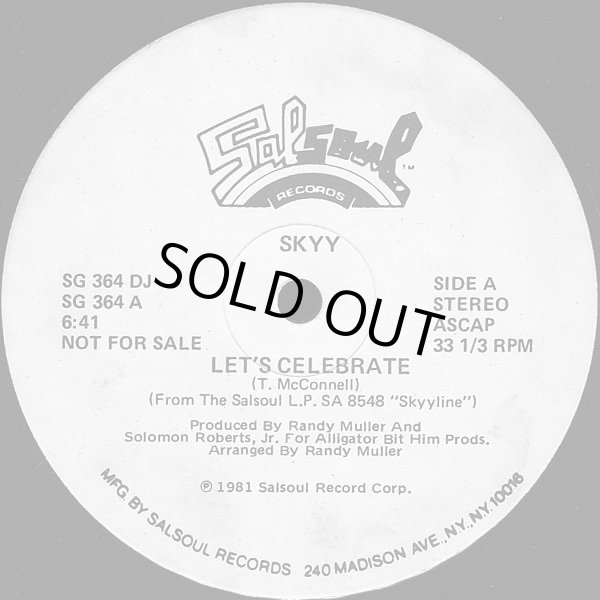 画像1: Skyy - Let's Celebrate/Gonna Get It On  12"