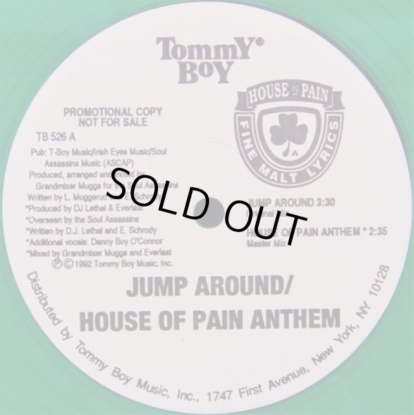 画像1: House Of Pain - Jump Around/House Of Pain Anthem  12"