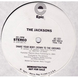 画像: The Jacksons - Shake Your Body (LP Vers)/Things I Do For You 12"