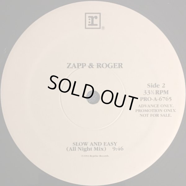 画像2: Zapp & Roger - Slow And Easy (Remixes！)  12"