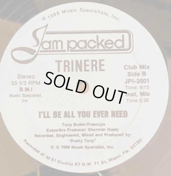 画像1: Trinere - I'll Be All You Ever Need  12" 