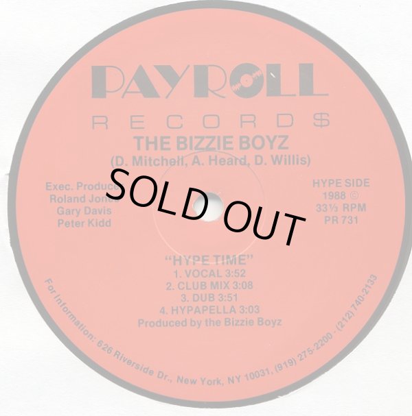 画像1: The Bizzie Boyz - Hype Time/Dope  12"