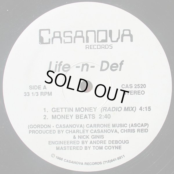 画像1: Life-N-Def - Gettin Money  12"