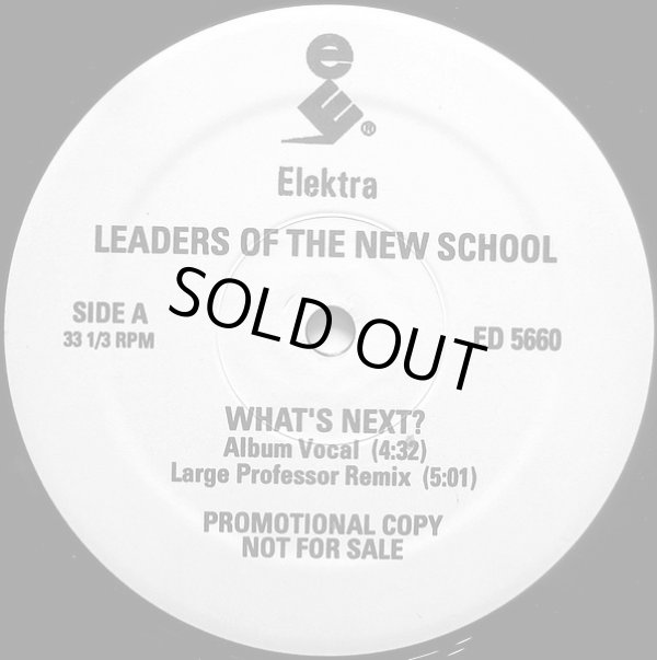 画像1: Leaders Of The New School - What's Next/Connections  12"