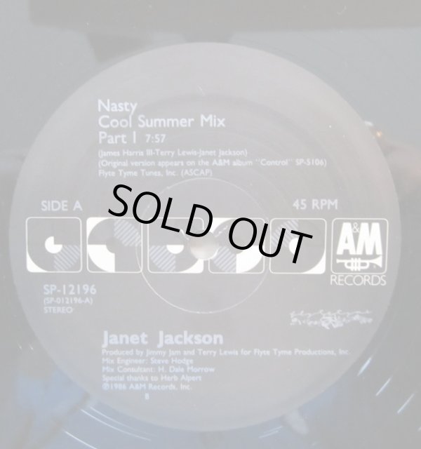 画像1: Janet Jackson - Nasty Cool Summer Mix  12"