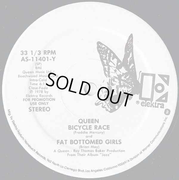 画像2: Queen - Fat Bottomed/Bicycle Race  12" 