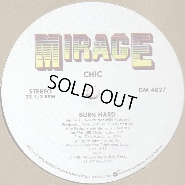 画像2: Chic - Soup For One/Burn Hard 12"