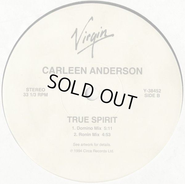 画像2: Carleen Anderson - True Spirit  12"