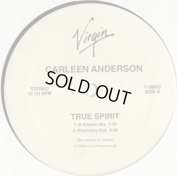 画像1: Carleen Anderson - True Spirit  12"