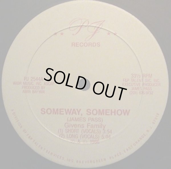 画像1: The Givens Family - Someway, Somehow  12" 