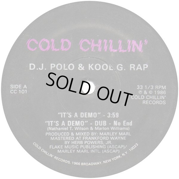 画像1: D.J. Polo & Kool G. Rap - It's A Demo/I'm Fly  12"