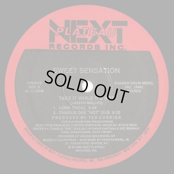 画像1: Sweet Sensation - Take It While It's Hot  12"