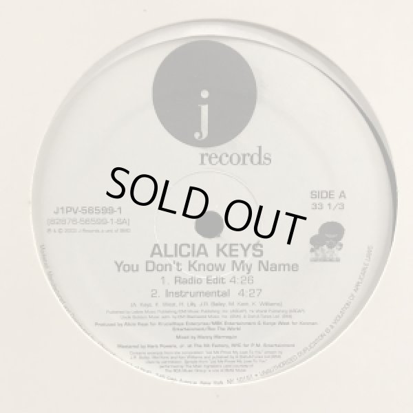 画像1: Alicia Keys‎ - You Don't Know My Name  12"