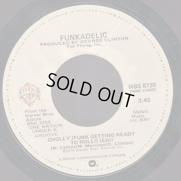 画像1: Funkadelic - Cholly (Funk Getting Ready To Roll)/Into You  7"