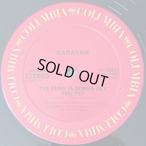 画像1: Karavan - The Funk Is Gonna Get You Yet/Never Alone  12"