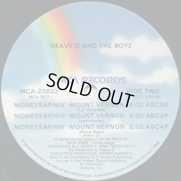 画像2: Heavy D And The Boyz - Don't You Know/Moneyearnin' Mount Vernon  12"