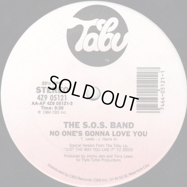 画像1: The S.O.S. Band - No One's Gonna Love You/I Don't Want Nobody Else 12"