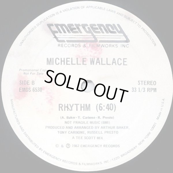 画像2: Michelle Wallace - Jazzy Rhythm/Rhythm  12"