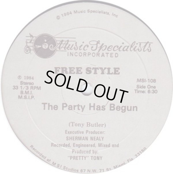 画像1: Free Style (Freestyle) - The Party Has Begun  12"