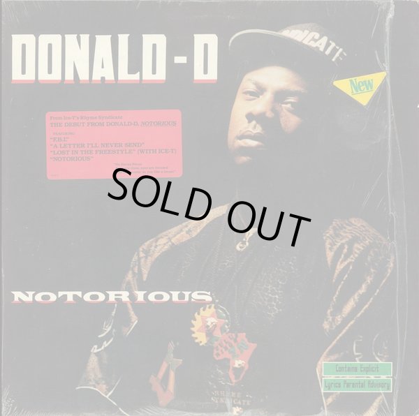 画像1: Donald-D - Notorious  LP