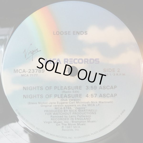 画像2: Loose Ends - Nights Of Pleasure  12"