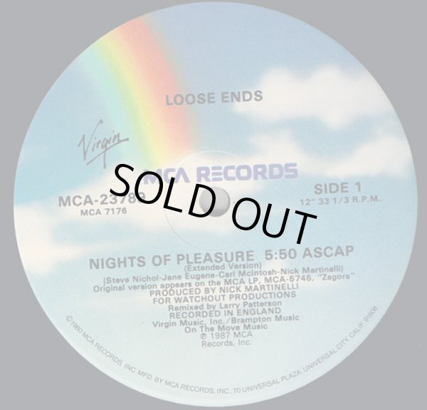 画像1: Loose Ends - Nights Of Pleasure  12"