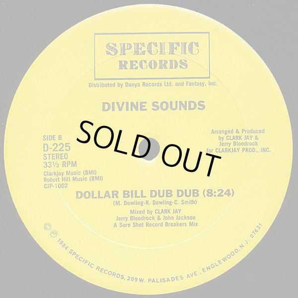 画像2: Divine Sounds - What People Do For Money/Dollar Bill Dub Dub  12"