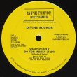 画像1: Divine Sounds - What People Do For Money/Dollar Bill Dub Dub  12"