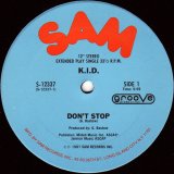 画像: K.I.D. - Don't Stop/Do It Again  12"