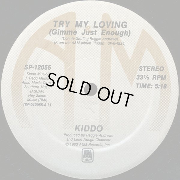 画像1: Kiddo - Try My Loving/Strangers 12" 