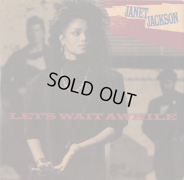 画像1: Janet Jackson  - Let's Wait Awhile/Nasty (Cool Summer Mix Part 1+2)  12"