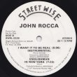 画像2: John Rocca - I Want It To Be Real/Englishman In New York  12"