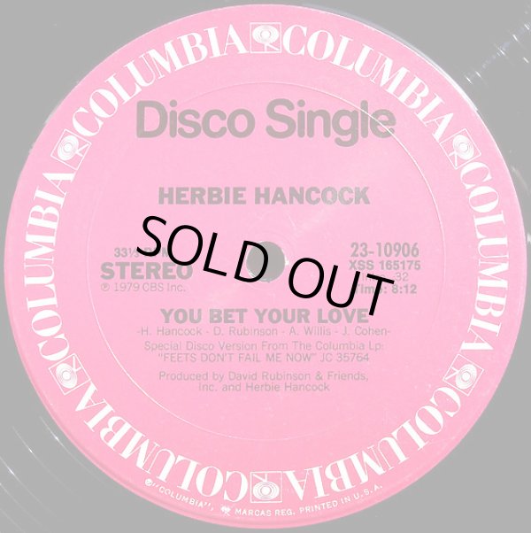 画像1: Herbie Hancock - You Bet Your Love/Ready Or Not  12"