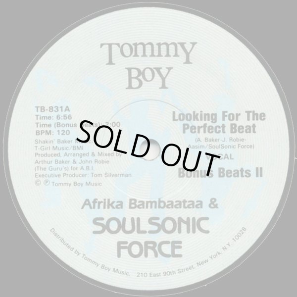 画像1: Afrika Bambaataa & Soulsonic Force - Looking For The Perfect Beat  12"