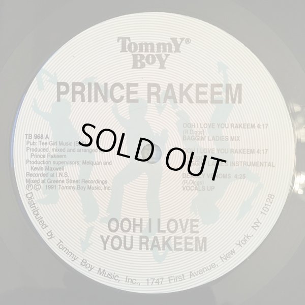 画像1: Prince Rakeem - Ooh I Love You Rakeem/Deadly Venoms/Sexcapades  12"  