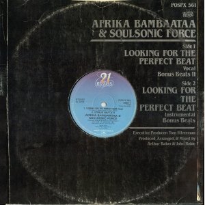 画像: Afrika Bambaataa & Soulsonic Force - Looking For The Perfect Beat  12"