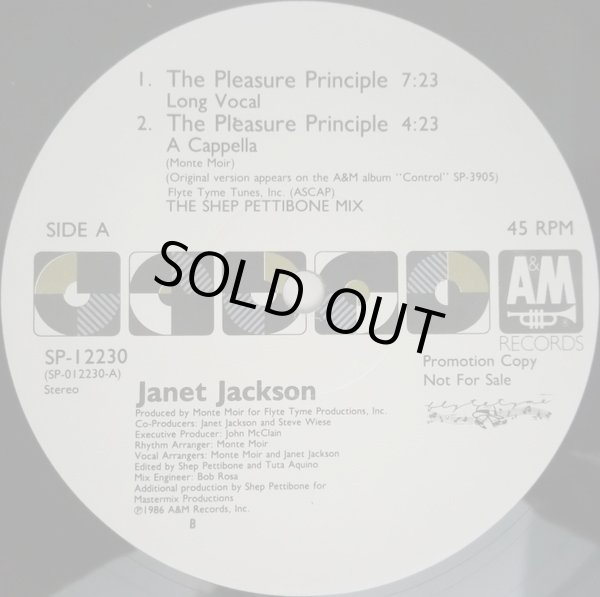 画像1: Janet Jackson - The Pleasure Principle  12"