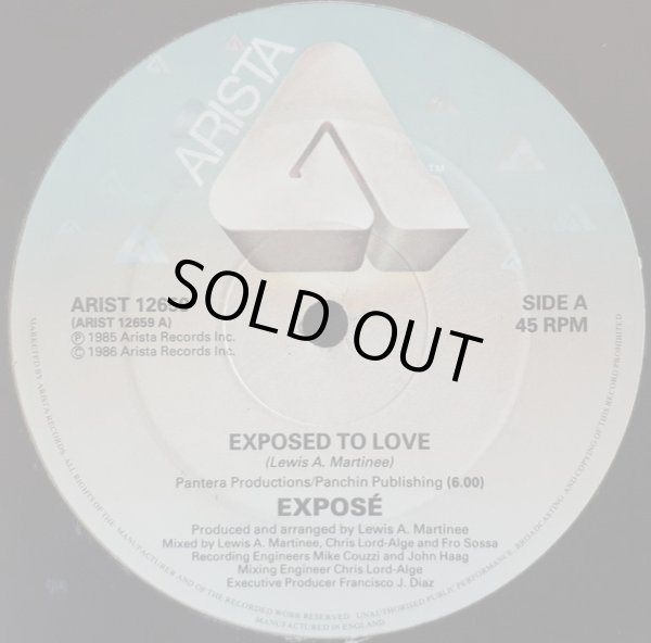 画像1: Exposé - Exposed To Love  12"