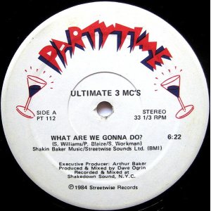 画像: Ultimate 3 MC's - What Are We Gonna Do ?  12"