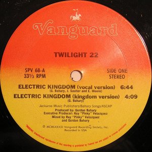 画像: Twilight 22 - Electric Kingdom (4Vers)  12"