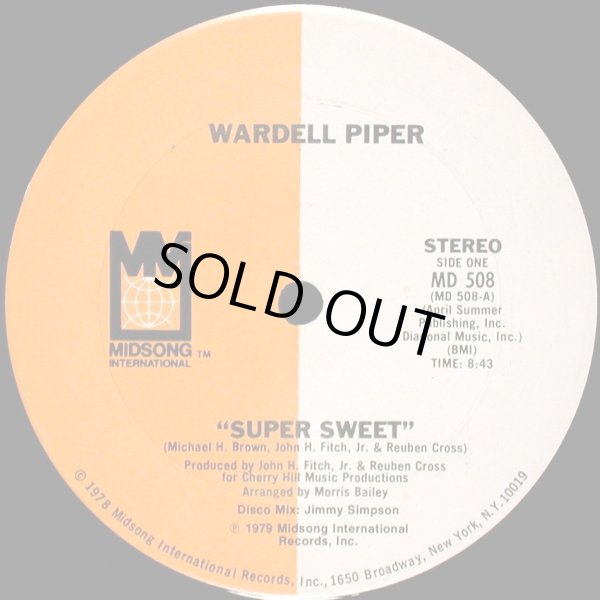 画像1: Wardell Piper - Super Sweet  12"