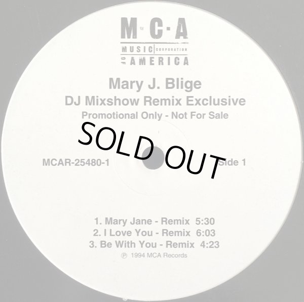 画像1: Mary J. Blige - DJ Mixshow Remix Exclusive  EP