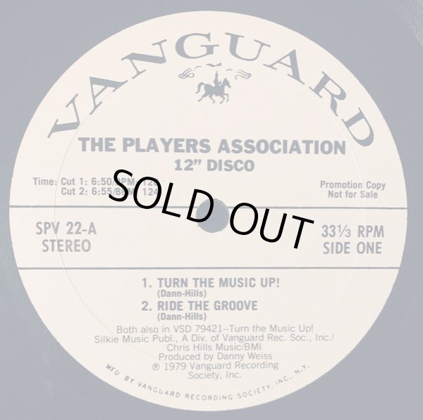 画像2: The Players Association - Turn The Music Up !/Ride The Groove/Everybody Dance  12"